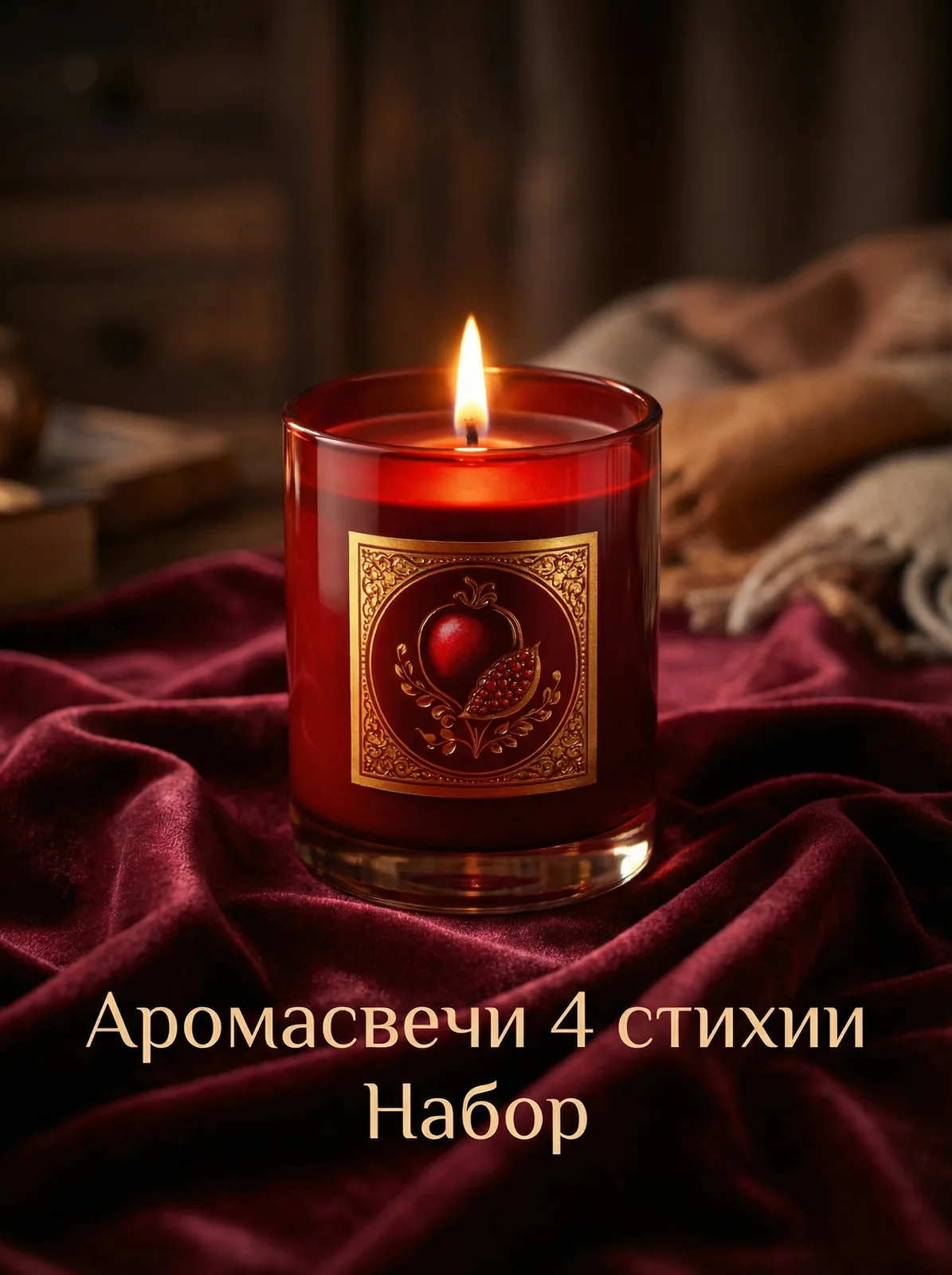 Обложка карточки набора аромасвечей